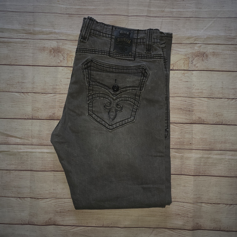 Jack & Jones Dark Gray Relaxed Men Jeans